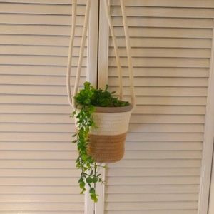 Hand Woven Hanging Planter